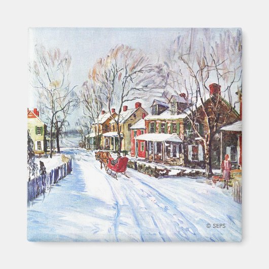 Aimant Winter Wonderland (Devant)