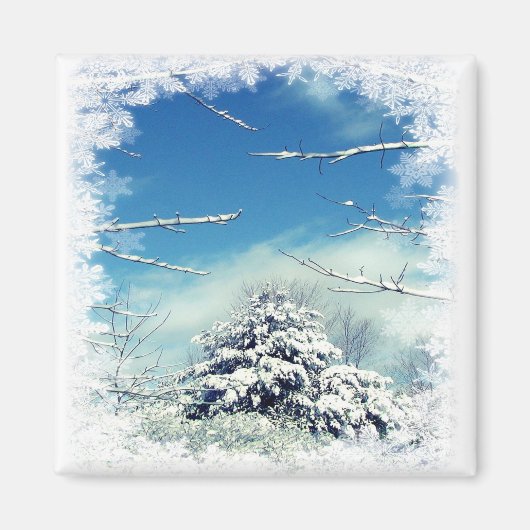 Aimant Winter Wonderland (Devant)