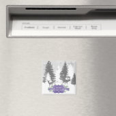 Aimant Winter Wonderland - Violet (In Situ (Lave-vaisselle))