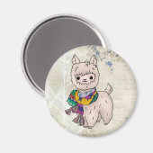 Aimant Winterlama (Recto/Verso)