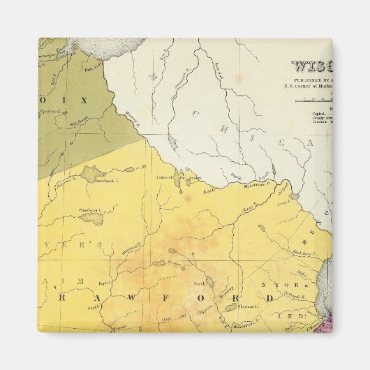 Aimant Wisconsin 4 (Devant)