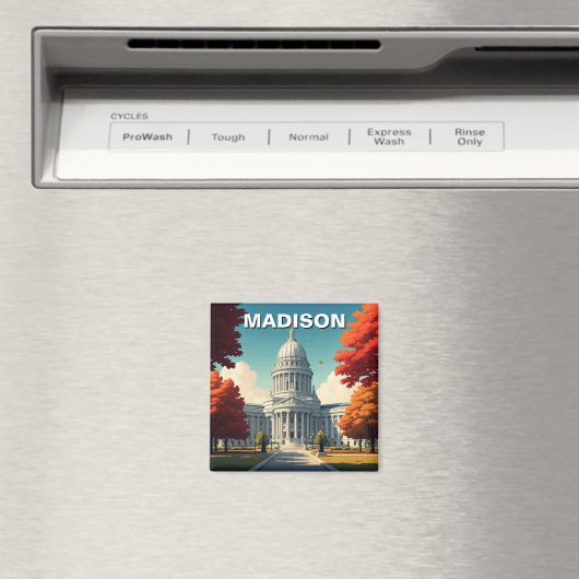 Aimant Wisconsin Madison State Capitol (In Situ (Lave-vaisselle))