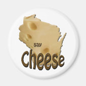 Aimant Wisconsin Say Cheese (Devant)