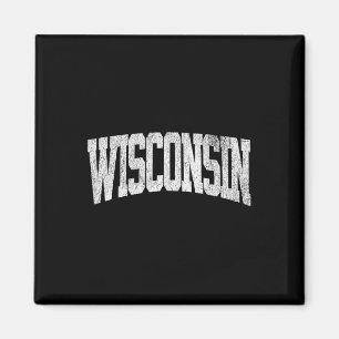 Aimant Wisconsin Vintage