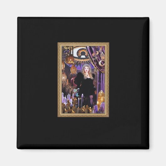 Aimant Witchy Whimsigoth Stevie Collage (Devant)