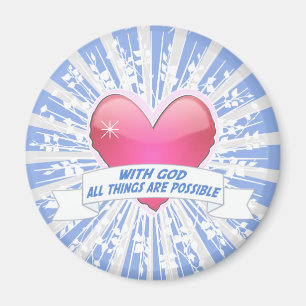 Aimant With God All Things are Possible