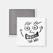 Aimant Wizzy DoodleNut par Cussdum Designs (Recto/Verso)