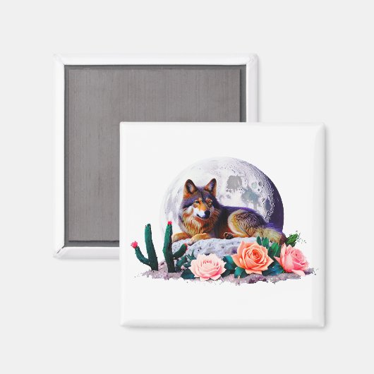 Aimant Wolf27 : (Recto/Verso)