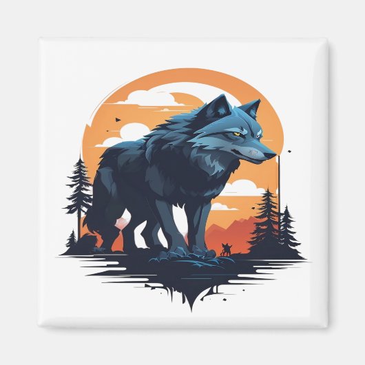 Aimant Wolf 06 (Devant)