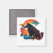 Aimant wolf 12 (Recto/Verso)