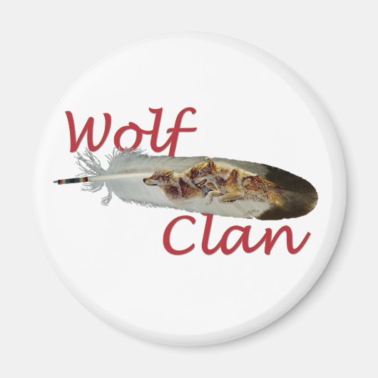 Aimant Wolf Clan (Devant)
