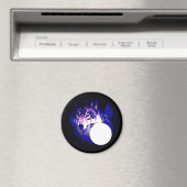 Aimant Wolf & Moon (In Situ (Lave-vaisselle))