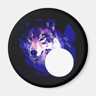 Aimant Wolf & Moon