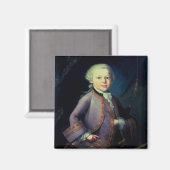 Aimant Wolfgang Amadeus Mozart, 1763 (Recto/Verso)