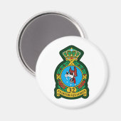 Aimant Wolfhounds du 32e Escadron de chasseurs (tactique) (Recto/Verso)