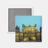Aimant Wollaton Hall, Nottingham, Angleterre, Royaume-Uni (Recto/Verso)