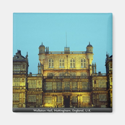 Aimant Wollaton Hall, Nottingham, Angleterre, Royaume-Uni (Devant)