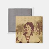 Aimant Woman Sitting Outside (Recto/Verso)