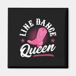 Aimant Women Line Dancer Queen Line Dancing Mom Line Danc