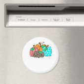 Aimant Women’s Pumpkin Leopard Print Graphic It’s Fall Y’ (In Situ (Lave-vaisselle))