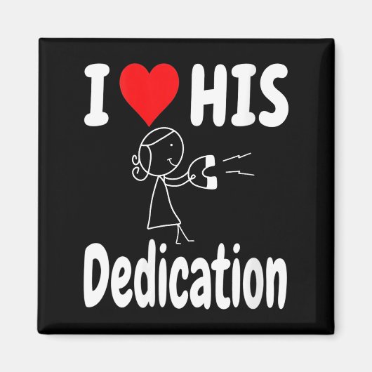 Aimant Women's Funny Valentine's Day Couple Matching I Lo (Devant)