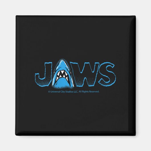 Aimant Womens Jaws 2025 Clic Shark Movie Icon Design V-ne (Devant)