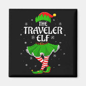 Aimant Womens Traveler Elf Christmas Family Girls Women E (Devant)