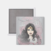 Aimant Wonder Femme Aigle et arbres (Recto/Verso)