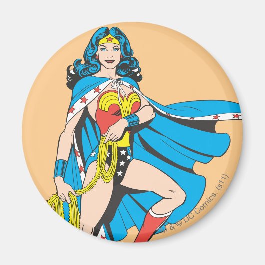 Aimant Wonder Woman Cape (Devant)