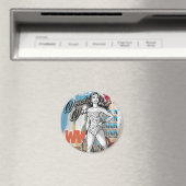 Aimant Wonder Woman Collage 2 (In Situ (Lave-vaisselle))