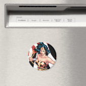 Aimant Wonder Woman Couverture comique #12 (In Situ (Lave-vaisselle))