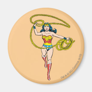 Aimant Wonder Woman Lasso au-dessus de la tête