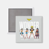 Aimant Wonder Woman Legends Forever Graphic (Recto/Verso)
