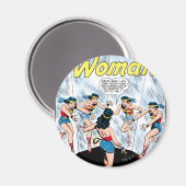 Aimant Wonder Woman Mennace du miroir (Recto/Verso)
