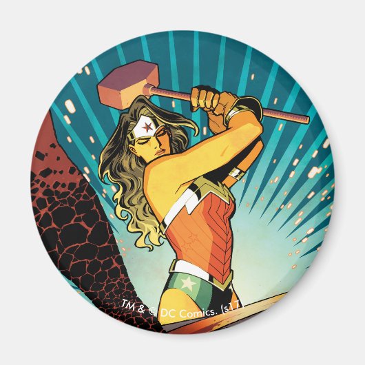 Aimant Wonder Woman New 52 Couverture comique #7 (Devant)