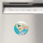 Aimant Wonder Woman Ocean Sky (In Situ (Lave-vaisselle))