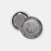 Aimant Wonder Woman Shield Motif (Recto/Verso)