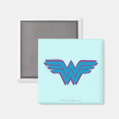 Aimant Wonder Woman Spray Paint Logo (Recto/Verso)