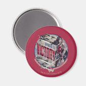 Aimant Wonder Woman Vers La Victoire (Recto/Verso)