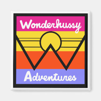 Aimant Wonderhussy Adventures Sunset Mountain