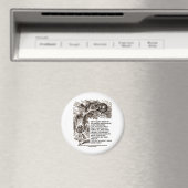 Aimant Wonderland Alice Go Among Mad People Citation (In Situ (Lave-vaisselle))