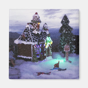 Aimant Wonderland Snow Scene 2020