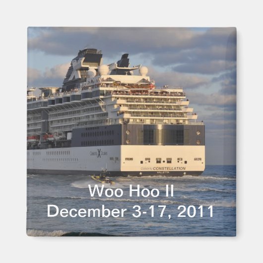 Aimant Woo Hoo II, 3-17 décembre 2011 (Devant)