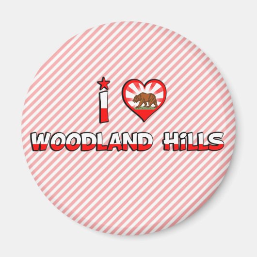 Aimant Woodland Hills, CA (Devant)