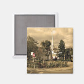 Aimant Woodstock, NY Carré (Recto/Verso)