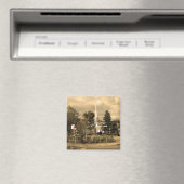 Aimant Woodstock, NY Carré (In Situ (Lave-vaisselle))