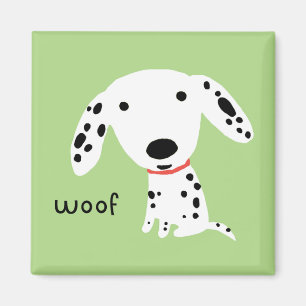 Aimant Woof dalmatien