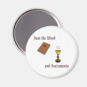 Aimant Word et sacrements (Recto/Verso)