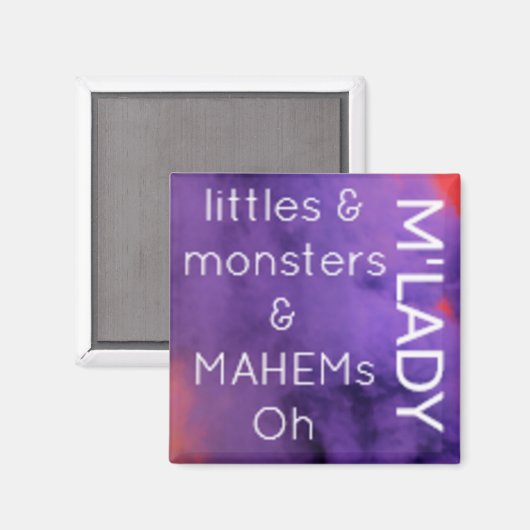 Aimant Word Image de Lady Gaga (Recto/Verso)