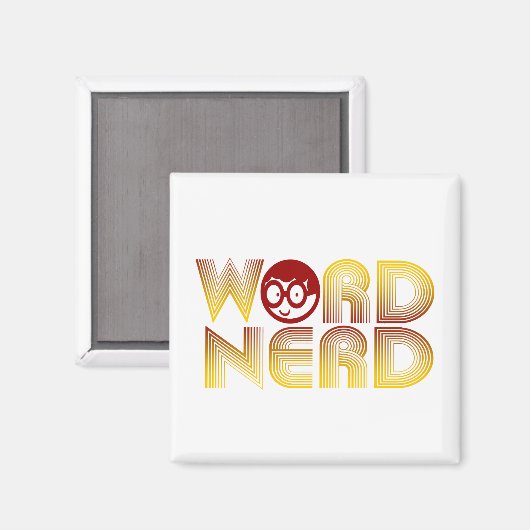 Aimant Word Nerd (Recto/Verso)